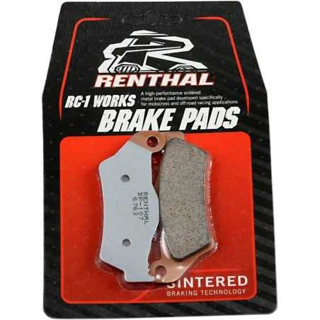 RENTHAL -Bremsbeläge RC-1 Works für APRILIA, BMW, GAS GAS, HUSABERG, HUSQVARNA von 1995 bis 2024
