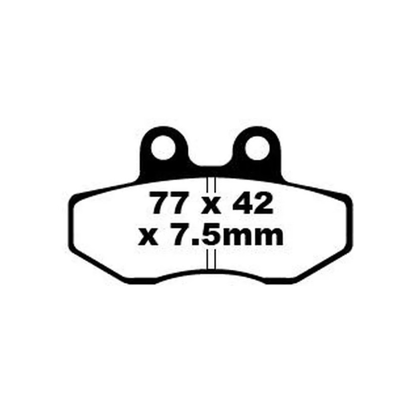 FA EBC series organic brake pads for APRILIA, BETA, GAS GAS, HUSQVARNA, RIEJU from 1985 to 2013 FA EBC series organic brake pads for APRILIA, BETA, GAS GAS, HUSQVARNA, RIEJU from 1985 to 2013