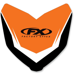 FACTORY EFFEX-Grafik-Set für den vorderen Kotflügel für KTM SXF 450, XC 125, 250, 300, XCF 350, 450 der Modelljahre 2016 bis 20