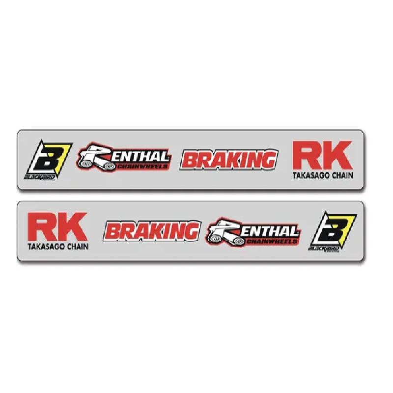 Autocollants de bras oscillant BLACKBIRD pour KAWASAKI KX 125 K, KX 125 L, KX 125 M, KX 250, KX 250 F, KX 450, KX 450 F Autocollants de bras oscillant BLACKBIRD pour KAWASAKI KX 125 K, KX 125 L, KX 125 M, KX 250, KX 250 F, KX 450, KX 450 F