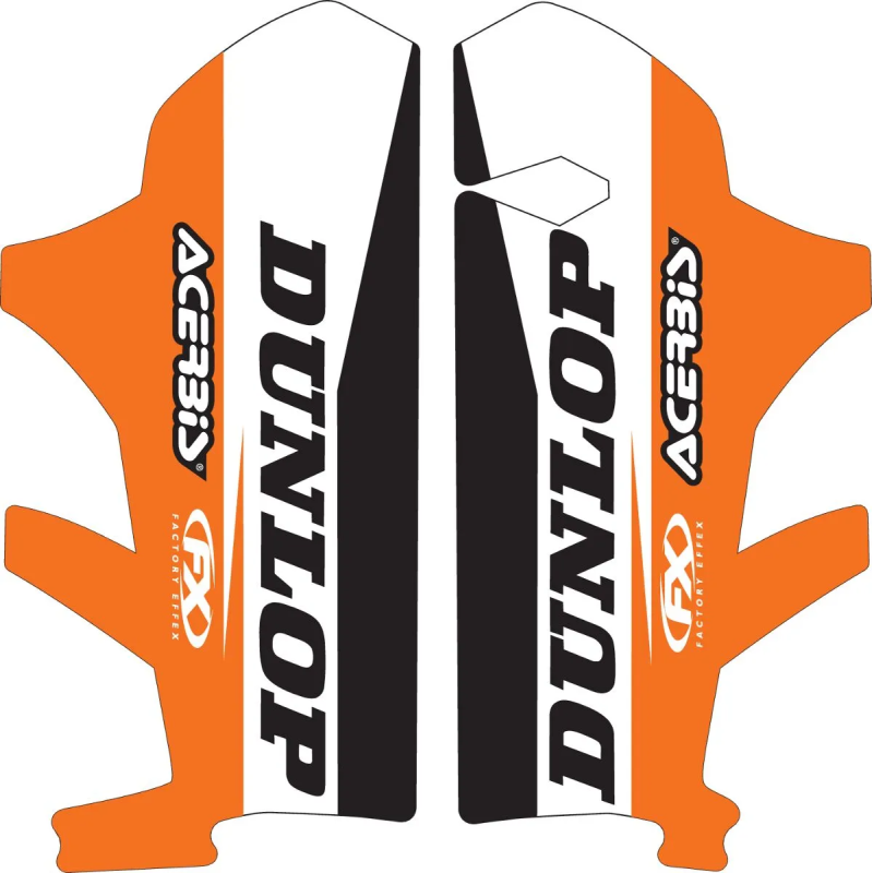 Adhesivos protectores de horquilla para KTM, EXC 125, 200, 250, 300, 400, 450, SX 125, 144, 250, 450, XC 200, 250, 300 de 2008 a
