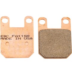 Plaquettes de frein frittées longue durée "R" EBC pour APRILIA, BETA, GAS GAS, KTM, RIEJU, SUZUKI, YAMAHA de 1986 à 2024