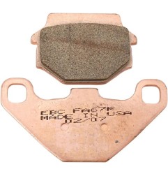 EBC "R" long-life sintered brake pads for APRILIA, DERBI, HUSABERG, KAWASAKI, KTM, YAMAHA from 1988 to 2024