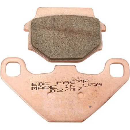 Langlebige gesinterte „R“-Bremsbeläge „ EBC “ für APRILIA, DERBI, HUSABERG, KAWASAKI, KTM, YAMAHA von 1988 bis 2024 – Art.-Nr. F