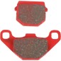 FA" base EBC organic brake pads for AEON, APRILIA, DERBI, KAWASAKI, SUZUKI, TM RACING, YAMAHA from 1981 to 2024