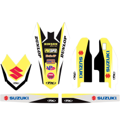 Kit embellecedor gráfico FACTORY EFFEX para SUZUKI RM-Z 250 de 2004 a 2006