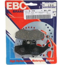 FA" base EBC pastillas de freno orgánicas para AJP, APRILIA, BETA, GAS GAS, SHERCO PR3 200, PR4 200 de 1992 a 2025