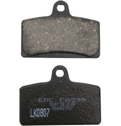 Plaquettes de frein organiques base "FA" EBC pour BLATA ENDURO 125, SUPERMOTO 125 de 1998 à 2024