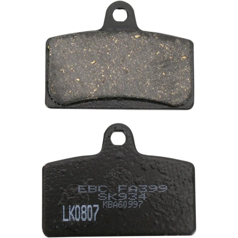 Plaquettes de frein organiques base "FA" EBC pour BLATA ENDURO 125, SUPERMOTO 125 de 1998 à 2024