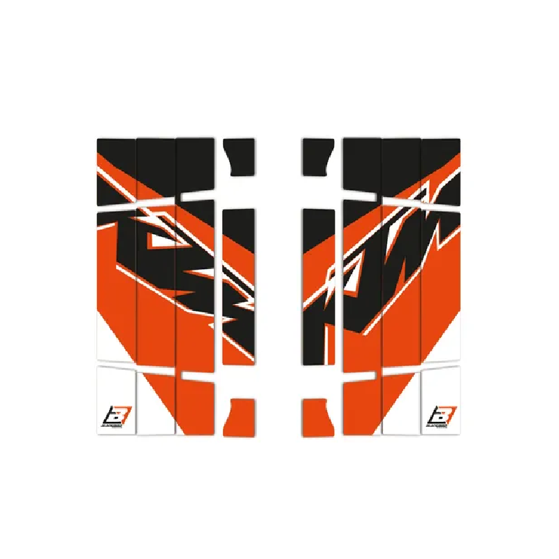 Trophy BLACKBIRD radiator grille for KTM EXC-F 250, EXC-F 350, EXC-F 450, EXC-F 500, SX 125, SX 150 from 2016 to 2018