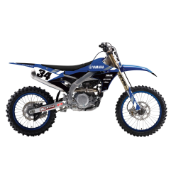 Kit déco EVO20 FACTORY EFFEX pour YAMAHA YZ 250, YZ 450 F de 2023 à 2024