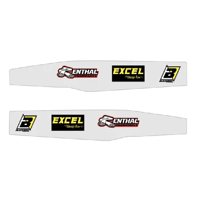 Autocollants de bras oscillant BLACKBIRD pour KTM EXC 125, EXC 150 TPI, EXC 200, EXC 250, EXC 250 TPI de 2008 à 2018 Autocollants de bras oscillant BLACKBIRD pour KTM EXC 125, EXC 150 TPI, EXC 200, EXC 250, EXC 250 TPI de 2008 à 2018