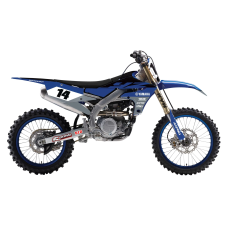 Kit déco EVO20 FACTORY EFFEX pour YAMAHA YZ 85 LW, 85 SW de 2022 à 2026