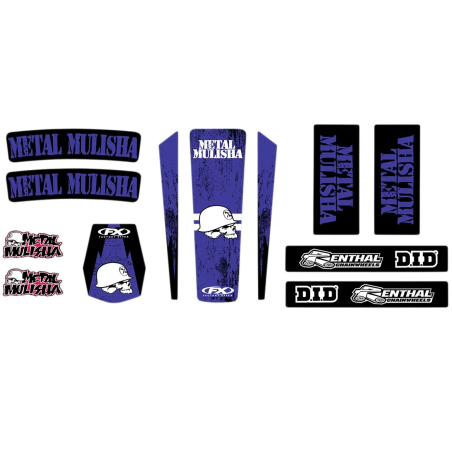 Kit de garniture graphique FACTORY EFFEX pour MotoCross