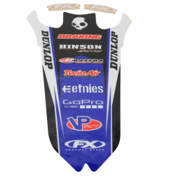 Kit garde-boue arrière Factory Effex pour YAMAHA YZ 125, YZ 250 de 2015 à 2018