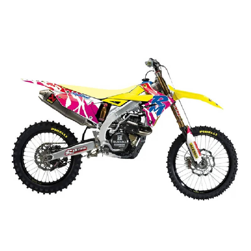 BLACKBIRD retro deco kit for SUZUKI RM-Z 250, RM-Z 450 from 2018 to 2026 BLACKBIRD retro deco kit for SUZUKI RM-Z 250, RM-Z 450 from 2018 to 2026