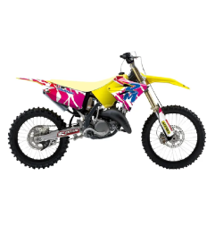 Kit decorativo retro BLACKBIRD para SUZUKI RM 125, RM 250 de 2002 a 2012