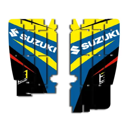 Autocollants de grille de radiateur BLACKBIRD pour SUZUKI RM-Z 450