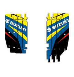 Autocollants de grille de radiateur BLACKBIRD pour SUZUKI RM-Z 250, RM-Z 250 E de 2010 à 2018