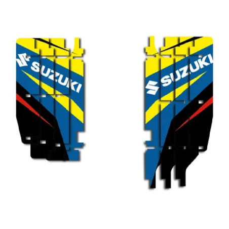 Autocollants de grille de radiateur BLACKBIRD pour SUZUKI RM-Z 250, RM-Z 250 E de 2010 à 2018