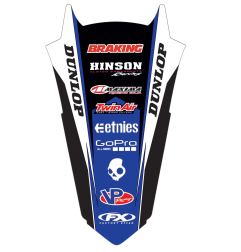 Kit guardabarros trasero Factory Effex para YAMAHA YZ 250, YZ 450 F, YZ 450 F SP de 2006 a 2009