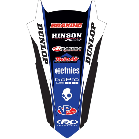 Kit guardabarros trasero Factory Effex para YAMAHA YZ 250 F, YZ 450 F, YZ 450 F SP de 2006 a 2009