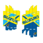 Rejillas de radiador con gráficos Team Suzuki KSRT 2022 BLACKBIRD para SUZUKI RM-Z 250, RM-Z 250 E Rejillas de radiador con gráficos Team Suzuki KSRT 2022 BLACKBIRD para SUZUKI RM-Z 250, RM-Z 250 E