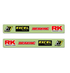 BLACKBIRD calcas de basculante para KTM SX 125, SX 150, SX 250, SX-F 250, SX-F 350, SX-F 450