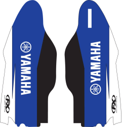 Autocollants protège-fourche FACTORY EFFEX pour YAMAHA YZ 125, YZ 250, YZ 450 de 2008 à 2014