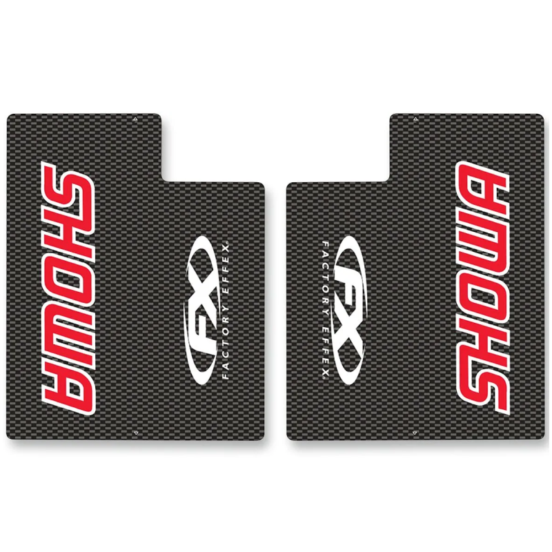 Protectores de horquilla integrales de carbono FACTORY EFFEX para MotoCross Protectores de horquilla integrales de carbono FACTORY EFFEX para MotoCross