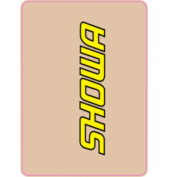 Autocollant supérieur de fourche D’COR VISUELS pour MotoCross