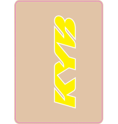 D'COR VISUELS upper fork sticker for MotoCross