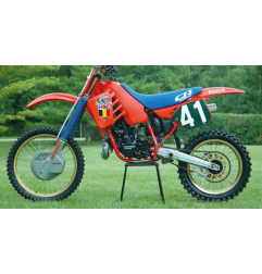 Housse de siège Team Honda TECNOSEL pour HONDA CR 125, CR 250 de 1987 à 1988