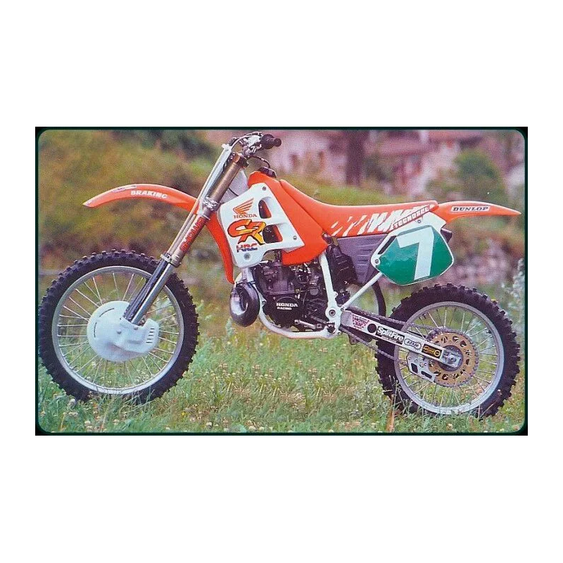 Funda de asiento Team Honda TECNOSEL para HONDA CR 125 R, CR 250 R de 1990 a 1992