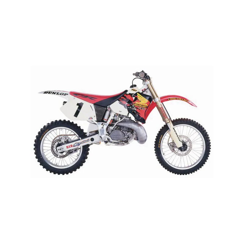 Team Honda TECNOSEL seat cover for HONDA CR 125 R, CR 250 R from 1992 to 1997 Team Honda TECNOSEL seat cover for HONDA CR 125 R, CR 250 R from 1992 to 1997