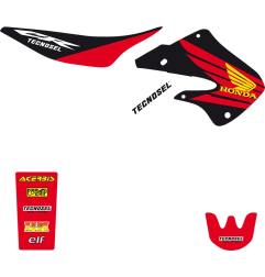 Kit déco TECNOSEL pour HONDA CR 125 R, CR 250 R de 1997 à 1999