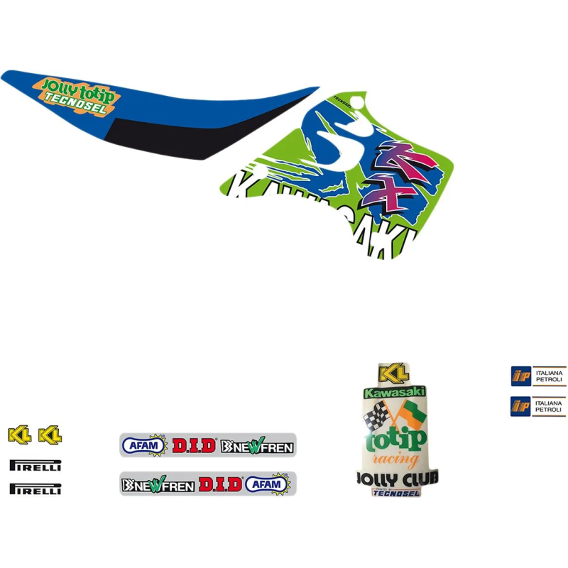 Kit deco TECNOSEL para KAWASAKI KX 125 J, KX 250 de 1992 a 1993