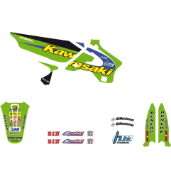 Kit deco TECNOSEL para KAWASAKI KX 125, KX 250 de 1994 a 1998