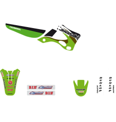 TECNOSEL deco kit for KAWASAKI KX 125, KX 250 from 1999 to 2002