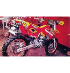 Housse de siège Team Suzuki TECNOSEL pour SUZUKI RM 125, RM 250 de 1996 à 1998