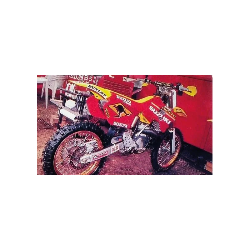 Team Suzuki TECNOSEL seat cover for SUZUKI RM 125, RM 250 from 1996 to 1998 Team Suzuki TECNOSEL seat cover for SUZUKI RM 125, RM 250 from 1996 to 1998