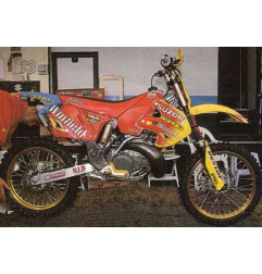 Funda de asiento Team Suzuki TECNOSEL para SUZUKI RM 125, RM 250 de 1999 a 2000