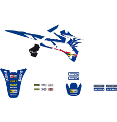 TECNOSEL deco kit for YAMAHA YZ 125, YZ 250 from 1996 to 2001