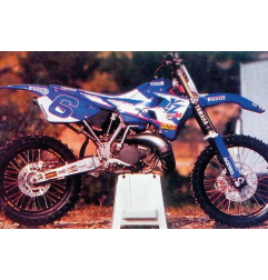 Housse de siège Team Yamaha TECNOSEL pour YAMAHA YZ 125, YZ 250 de 1996 à 2001