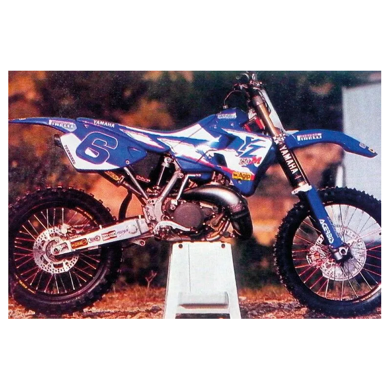 Funda de asiento Team Yamaha TECNOSEL para YAMAHA YZ 125, YZ 250 de 1996 a 2001