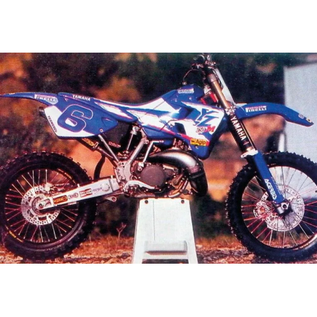 Housse de siège Team Yamaha TECNOSEL pour YAMAHA YZ 125, YZ 250 de 1996 à 2001