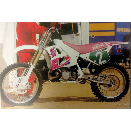 Team Yamaha TECNOSEL seat cover for YAMAHA YZ 125, YZ 250 from 1991 to 1992