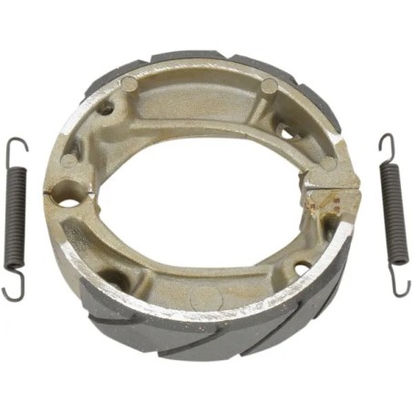 EBC "G" grooved brake shoes for HONDA CR 80 R, CRF 100 F, CRF 110 F, CRF 125 F, CRF 125 FB, CRF 70 F from 1982 to 2022