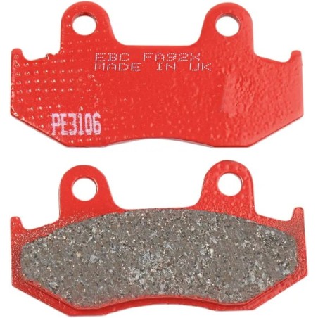 Pastillas de freno EBC Carbon "X" Sport para HONDA CR 125, CR 250, CR 500, MTX 125 RW, MTX 200 RW, XL 125 de 1983 a 1994