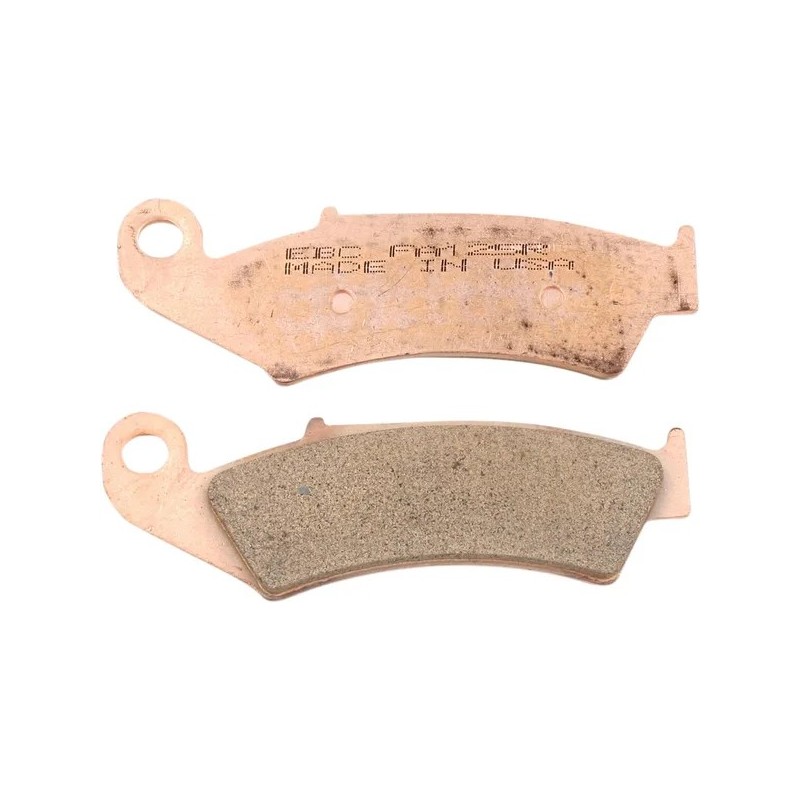 Pastillas de freno sinterizadas de larga duración EBC "R" para HONDA CR 125, CR 250, CR 500, CRM 250, CRM 50, CRM 75 de 1987 a 1